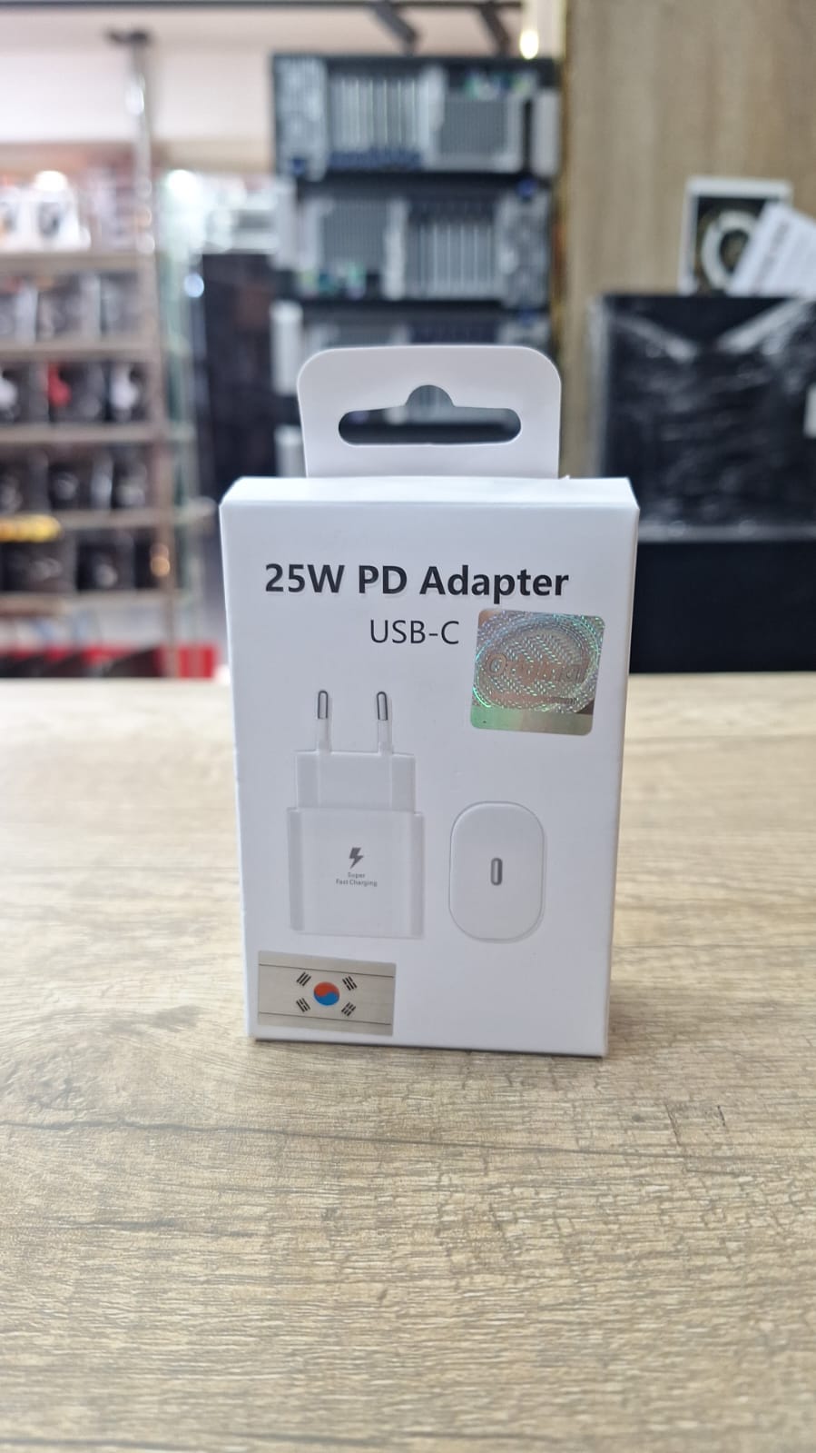  25W PD USB-C  رأس شاحن – شحن سريع وآمن لأجهزتك