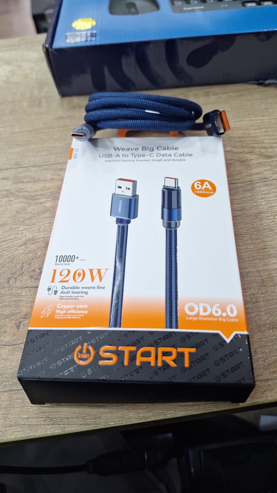 St - 359 كابل شاحن 120w